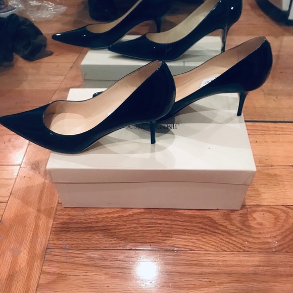 Jimmy choo navy patent aurora pumps - Picture 4 of 8